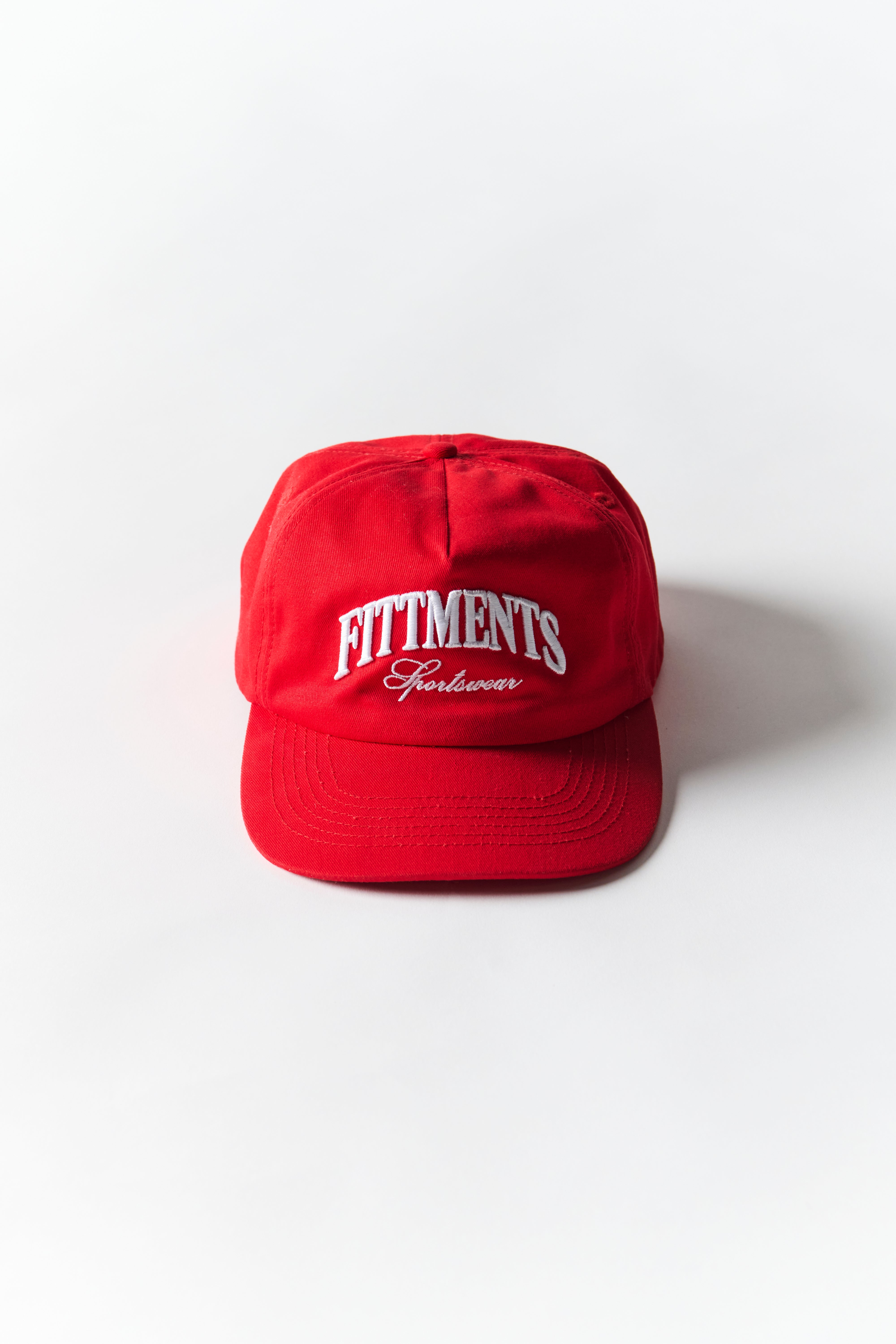★1011 GALLERY★ Flying Gallery Logo Cap Red ARC LOGO CAP - RED – FITTMENTS